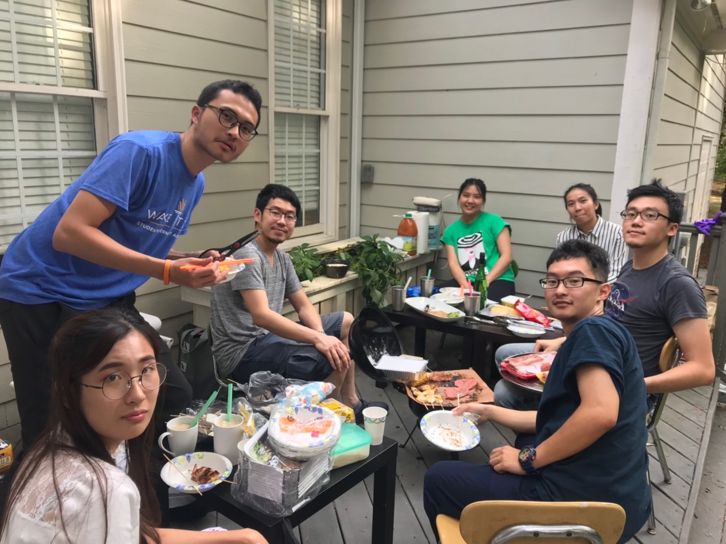 中秋烤肉聚餐